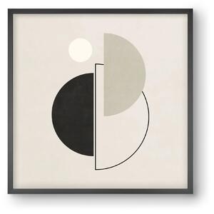 MINIMAL ART - GEOMETRIC SHAPES 05 - falikép keretben | artbridge