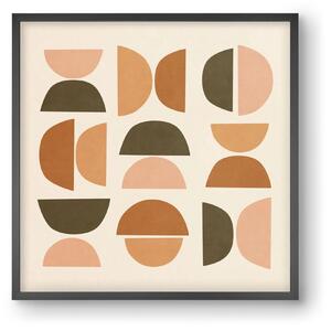 MINIMAL GEOMETIC ART 01 - falikép keretben | artbridge