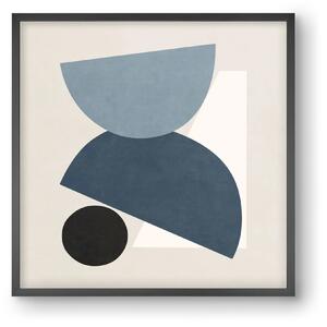 MINIMAL ART - GEOMETRIC SHAPES 01 - falikép keretben | artbridge