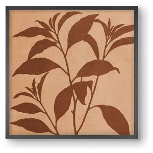 MINIMAL ART - TROPICAL LEAVES 04 - falikép keretben | artbridge
