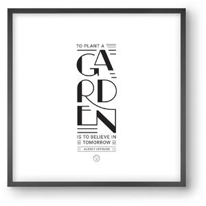 Garden - falikép keretben | artbridge