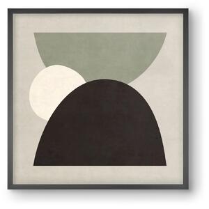ABSTRACT ART - GEOMETRIC SHAPES 01 - falikép keretben | artbridge