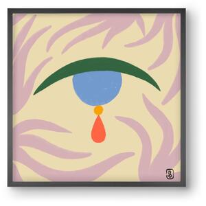 TEARDROP - falikép keretben | artbridge