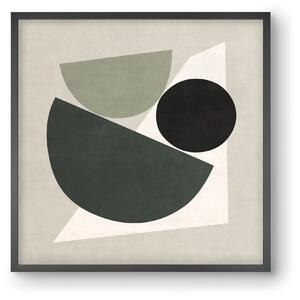 ABSTRACT ART - GEOMETRIC SHAPES 04 - falikép keretben | artbridge