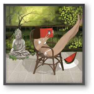 Chill - falikép keretben | artbridge