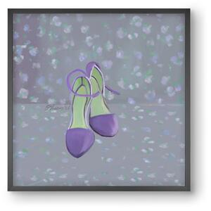 PETALS AND HEELS - falikép keretben | artbridge