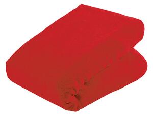 Lepedő mikroplüssből MOA 180x200 cm piros
