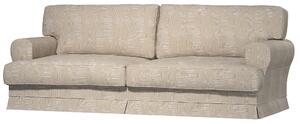 Ekeskog kinyitható kanapéhuzat termék színe bézs szövet fonott, mintás