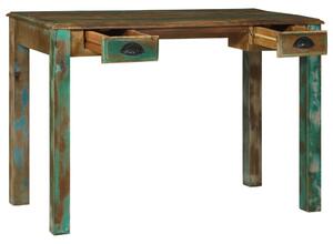 Íróasztal Barna 112 x 55 x 76 cm Szilárd Újrahasznosított Fa