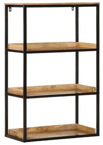 Könyvespolc 70x35x110 cm Tömör fa rusztikus mangóból