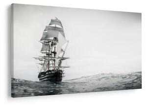Kép - Egy hajó az óceánon (90x60 cm)