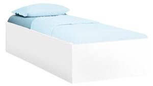 BELLA ágy 90x200 cm, fehér Ágyrács: Léces ágyrács, Matrac: Matrac nélkül