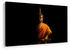 Kép - Arany Buddha szobor (90x60 cm)