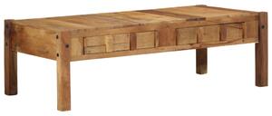 Dohányzóasztal 110x55x35 cm Tömör fa újrafelhasználva
