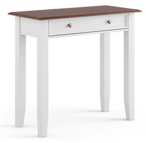 Fésülködőasztal fehér/dió - Belluno Elegante
