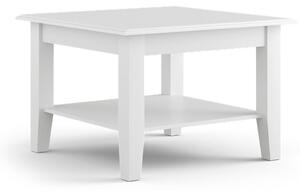 Kávézóasztal - fehér - kis méret - Belluno Elegante