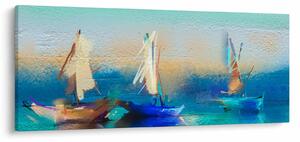 Kép - Tájképfestészet, festészet (120x50 cm)