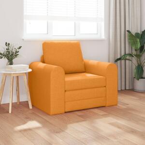 VidaXL Földi kanapéágy 2 az 1-ben Sötét Sárga 98x71x83 cm Textil