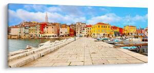 Kép - Poreč régi isztriai városa, Horvátország (120x50 cm)