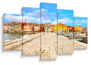 Kép - Poreč régi isztriai városa, Horvátország (150x105 cm)