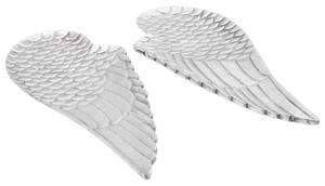 Gyümölcs Kosarak 2 db Ezüst 40x18x4 cm Alumínium