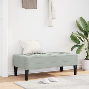 Pad Világosszürke 113 cm Velúr