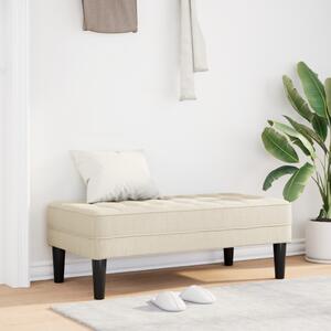 VidaXL pad párnával Vászon 113 x 57 x 39 cm szövet