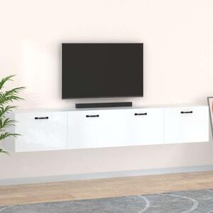 VidaXL 2 db fehér szerelt fa faliszekrény 100 x 36,5 x 35 cm