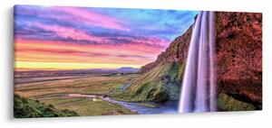 Kép - Seljalandsfoss vízesés (120x50 cm)