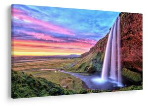 Kép - Seljalandsfoss vízesés (90x60 cm)