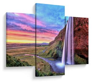 Kép - Seljalandsfoss vízesés (90x60 cm)