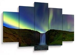 Kép - Aurora Borealis Izlandon (150x105 cm)