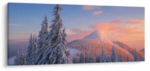 Kép - Téli táj (120x50 cm)