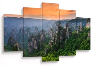 Kép - Zhangjiajie Nemzeti Erdei Park (150x105 cm)