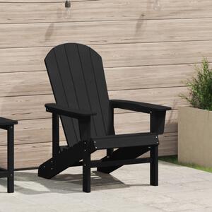 Adirondack szék Fekete 82 x 74 x 92 cm HDPE