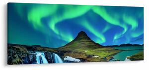 Kép - Kirkjufell, Izland (120x50 cm)