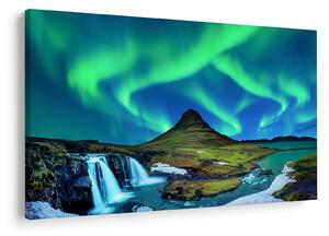 Kép - Kirkjufell, Izland (90x60 cm)