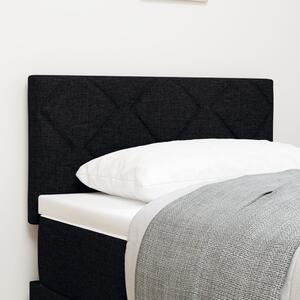 VidaXL Fejtámla Gyémánt Blokkok Design Fekete 80 cm Szövet