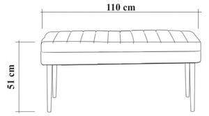 Vina fenyő-antracitszürke asztal és szék szett (4 darab)