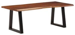 VidaXL Akácfa Dohányzóasztal - Modern - 110x55x40 cm