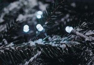 NEXOS Karácsonyi fényfüzér 18 m 200 LED hideg fehér