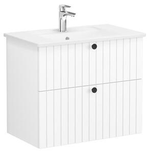 Fürdőszoba szekrény mosdóval VitrA Root 80x67x46 cm fehér matt ROOTG80WINTS