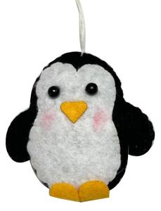 Pingvin akasztós 7,5cm 4db/csomag