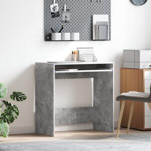 Asztal fiókkal tárolóval Beton Szürke 77,5 x 43 x 79 cm Faanyag