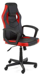 Furniture 4 Gamers FG-19 Gamer Szék Műbőr Fekete-Piros Ergonomikus