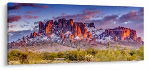 Kép - Hegyek Arizonában (120x50 cm)