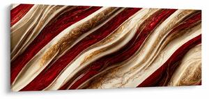 Kép - Arany - fehér textúra (120x50 cm)