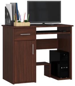 AKORD JAY Kompakt Számítógépasztal Wenge 90cm