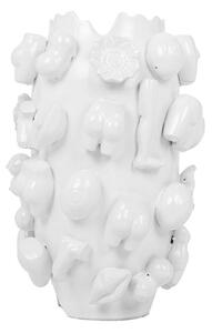 KARE Body Parts Kézműves Kerámia Váza Fehér 37cm