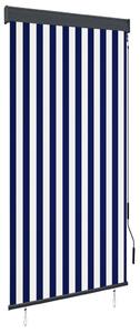 VidaXL kék és fehér kültéri roló 100 x 250 cm
